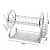 Stainless Steel Dish Rack - rear_view