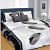 3D Poly Cotton Queen Bed sheet - photo