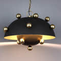 Round Designer wall light With Black Finish - photo