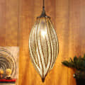 Designer Antique Finish Hanging Lamp - photo