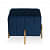 Bristol Square Puffy Metal Base Stool - front_view