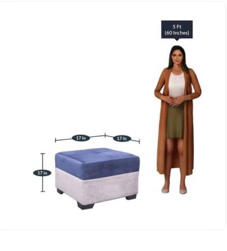 Bristol Square Puffy Stool