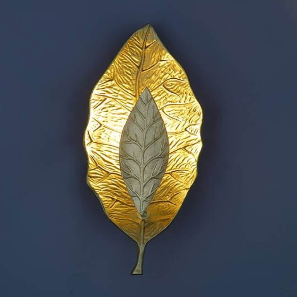 Leaf Design Decorative Wall Light - photo