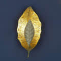 Leaf Design Decorative Wall Light - rear_view