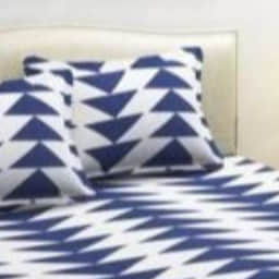 Queen Size Double Bedsheet - rear_view