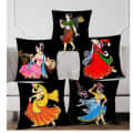Elite Fancy Cushion Covers Set of 5 - photo