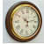 Antique Wall Clock Brass Ring (Color Coffee Brown 16 inch) - front_view