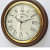 Antique Wall Clock Brass Ring (Color Coffee Brown 16 inch) - top_view