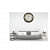 Antique Wall Clock Brass Ring (Color Coffee Brown 16 inch) - left_view