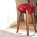 Bristol Pop Art Knot Stool - rear_view