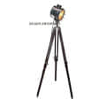 Wooden Tripod Floor Spot Light - front_view