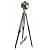 Wooden Tripod Stand Floor Spot Studio Light - top_view