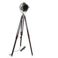 Wooden Tripod Stand Floor Spot Studio Light - rear_view