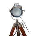 Wooden Tripod Floor lamp and Spot Search Light - photo