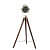 Metallic Floor Lamp Pack of 1 - top_view