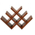 Wooden Bar Wine Holder - top_view