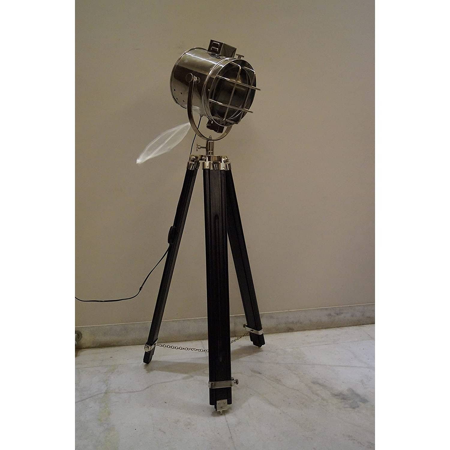 Wooden Tripod 3 Fold Adjustable Floor Stand