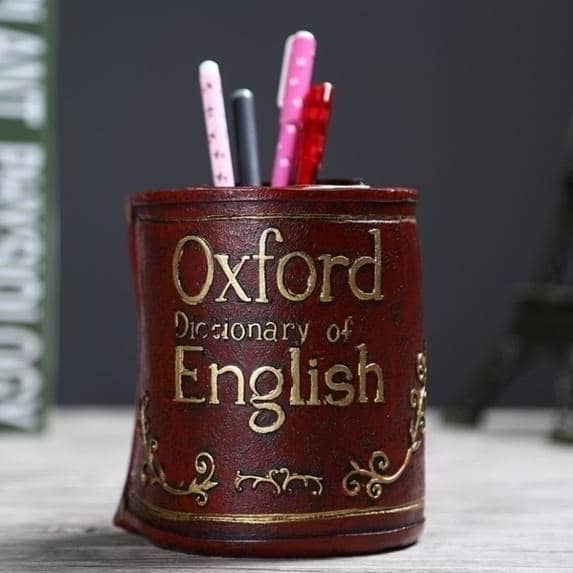 Vintage Book Pen Holder/Planter