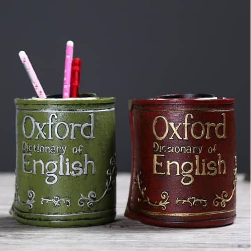Vintage Book Pen Holder/Planter