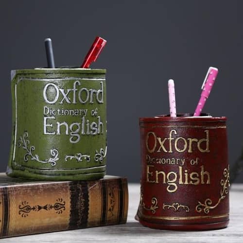 Vintage Book Pen Holder/Planter