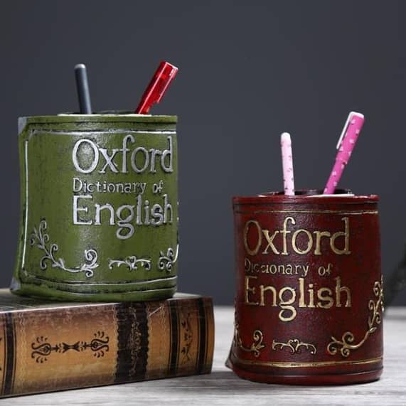 Vintage Book Pen Holder/Planter