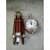Adjustable Wooden Tripod Stand Clock Shiny Silver Clock Desk Clock Home Decor - top_view