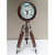 Tripod Table Clock with Adjustable Stand - rear_view