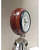 Brown Colour Tripod Table Clock with Adjustable Stand - rear_view