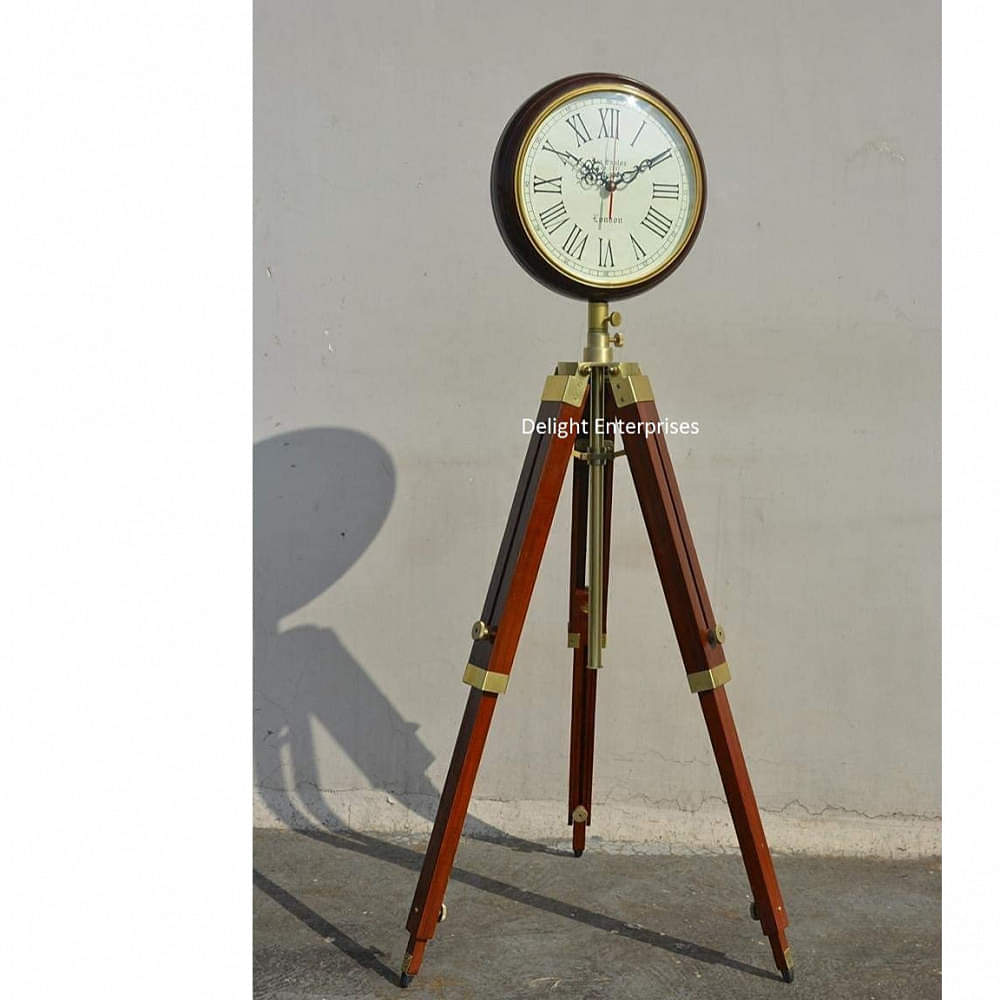 3 Fold Floor Clock Adjustable 72 inch - photo
