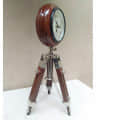 Handicraft Tripod Table Clock with Adjustable Stand Heavy Floor - photo