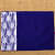 Royal Blue Set Of 6 Cotton Placemats - top_view