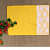 Sunny Yellow Set Of 6 Cotton Placemats - rear_view