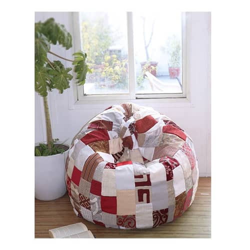 Shades of Red Beanbag Cover