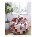 Shades of Red Beanbag Cover - photo