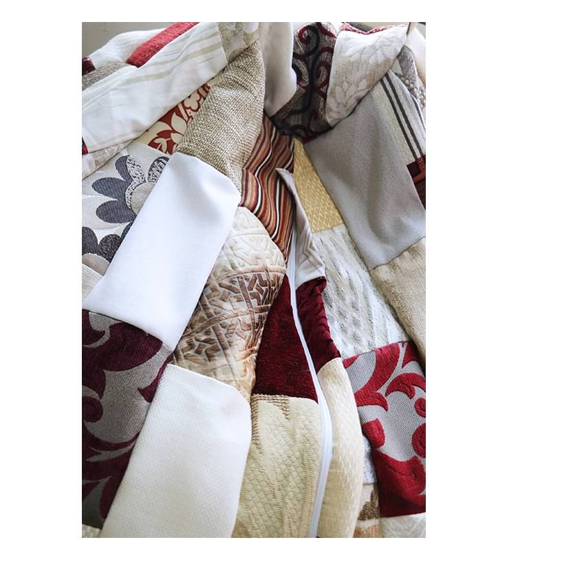 Shades of Red Beanbag Cover