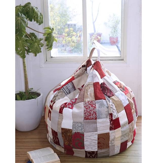 Shades of Red Beanbag Cover