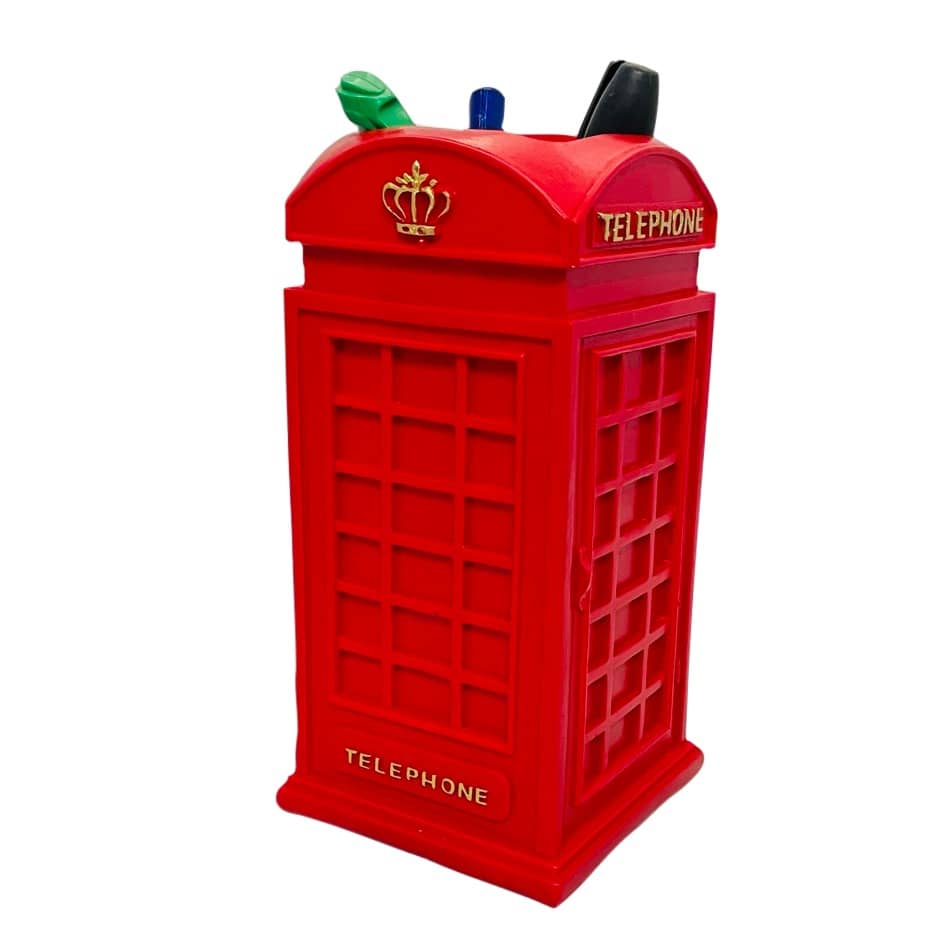Telephone Booth Pen Holder