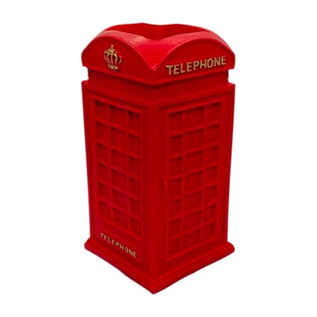 Telephone Booth Pen Holder - top_view