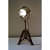 Tripod Spot Light Table Lamp In Mango Wood - top_view