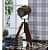 Tripod Antique Brass Studio Spot Light Lamp with Adjustable Tripod - photo
