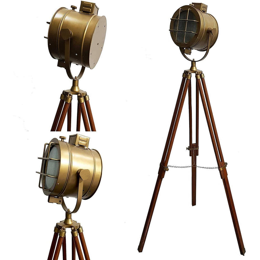 Marine LED Tripod Floor Lamp Search Spot Light - photo
