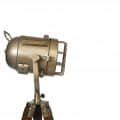 Brass Tripod Antique Floor Stand Spot Light (Brown)Pack of 1 - left_view