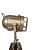 Brass Tripod Antique Floor Stand Spot Light (Brown)Pack of 1 - left_view