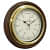 12 inch Antique Style Wooden Wall Clock - top_view