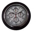 Brown Wooden Wall Clock - photo