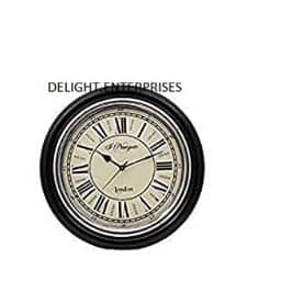 Antique Wall Clock Wooden (16 inch)