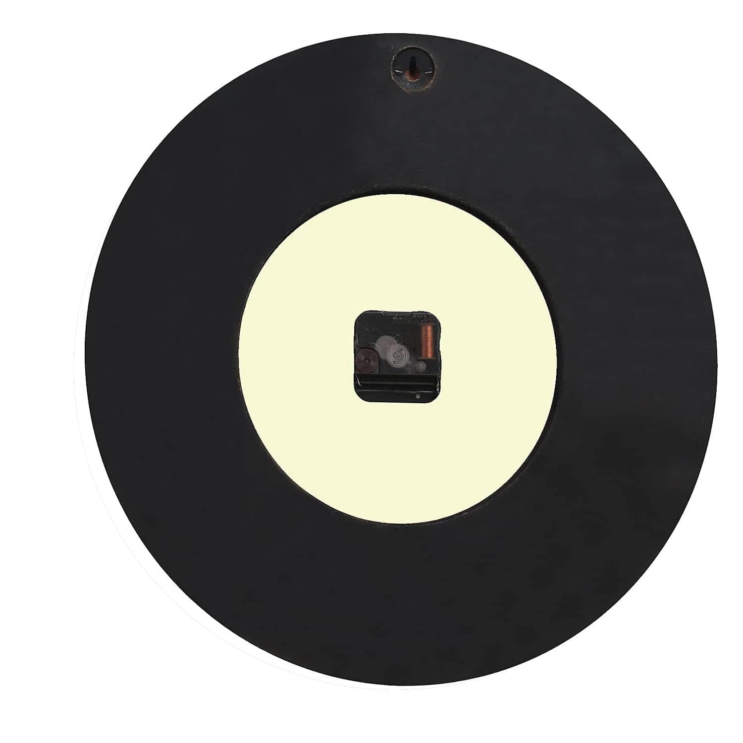 Wood Silent 16 Inch Wall Clock - rear_view
