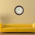 Wood Silent 16 Inch Wall Clock - left_view