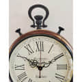Wooden Wall Clock  Antique Style 15 inch - left_view