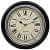 Wall Clock Wooden Antique(16inch) - front_view